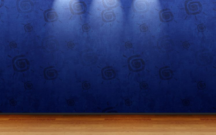 3d, View, Blue, Minimalistic, Room HD Wallpaper Desktop Background