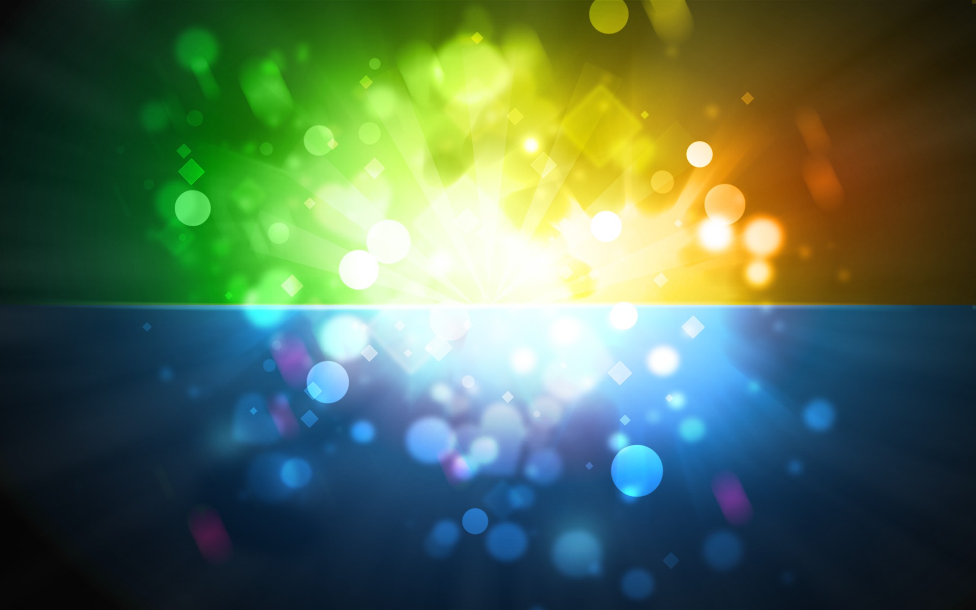 abstract, Multicolor, Explosions Wallpaper