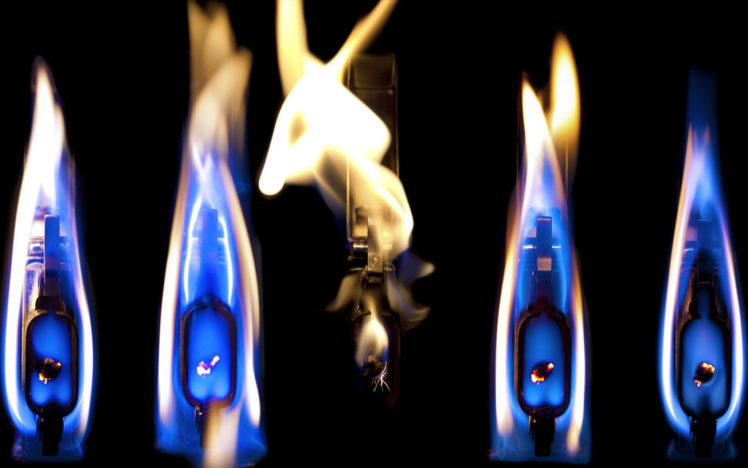 lighters, Fire, Light, Flames, Fire HD Wallpaper Desktop Background