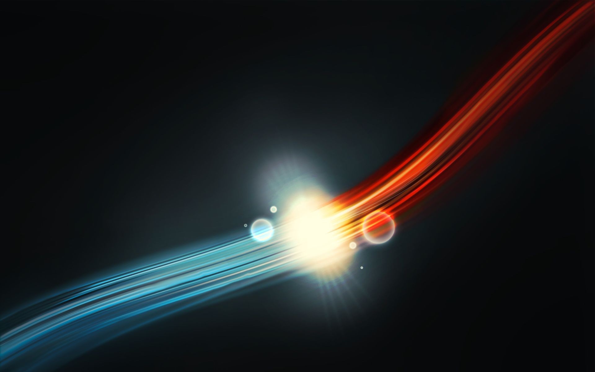 abstract, Blue, Red, Lines Wallpaper