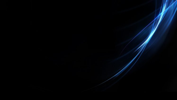 abstract, Blue, Black, Minimalistic HD Wallpaper Desktop Background