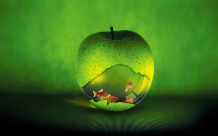 green, Apples HD Wallpaper Desktop Background