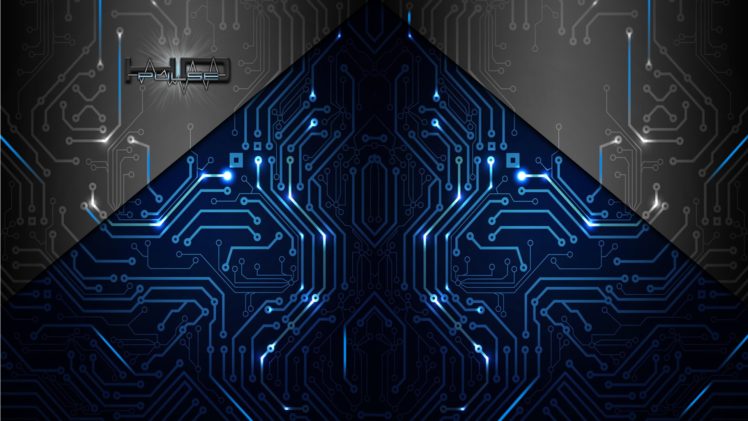abstract, Artistic, Electronics, Circuit, Board HD Wallpaper Desktop Background