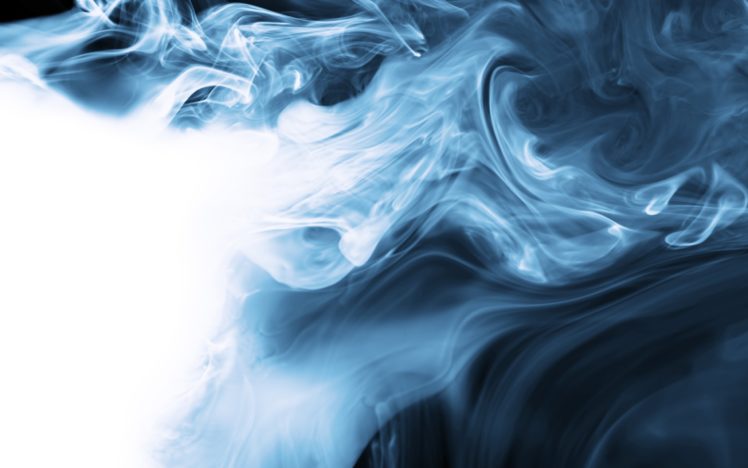 abstract, Blue, Smoke HD Wallpaper Desktop Background
