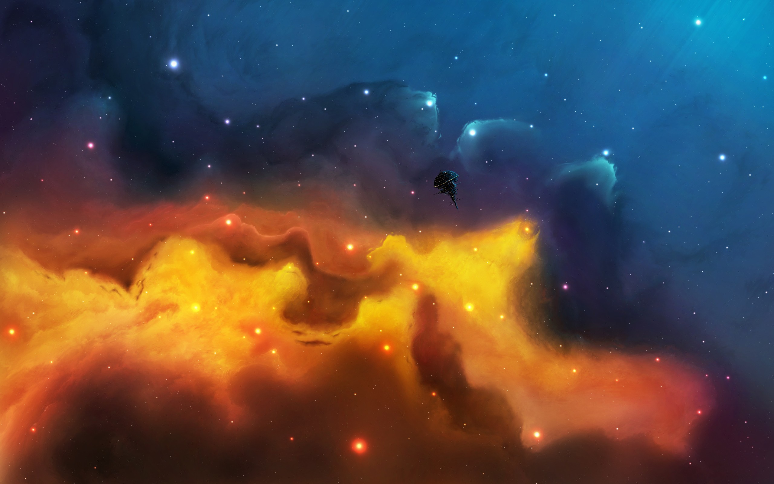 outer, Space, Stars, Nebulae Wallpaper