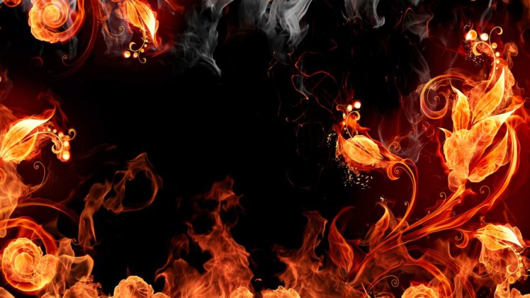 burning fire flame on black background  Black backgrounds Background  Background pictures