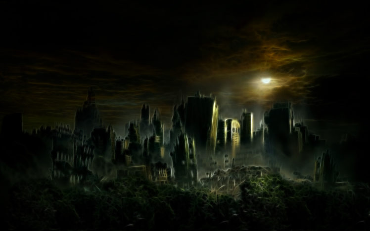 apocalyptic, Cities HD Wallpaper Desktop Background