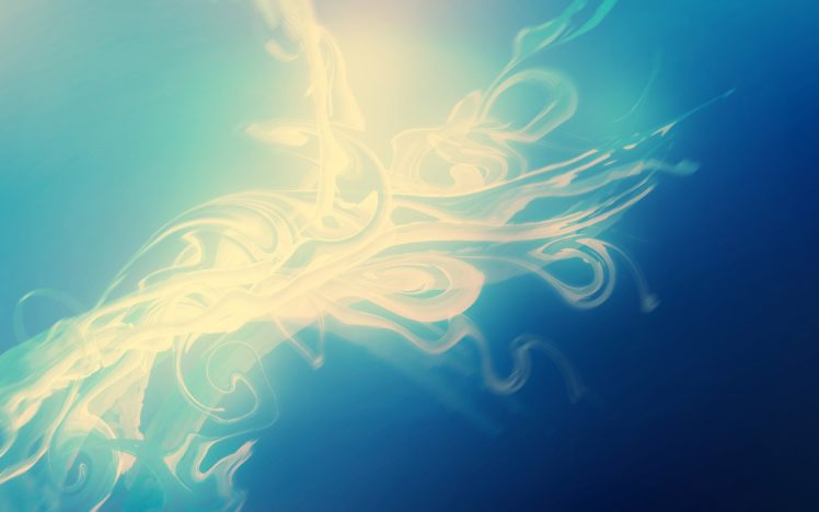 light, Abstract, Blue HD Wallpaper Desktop Background