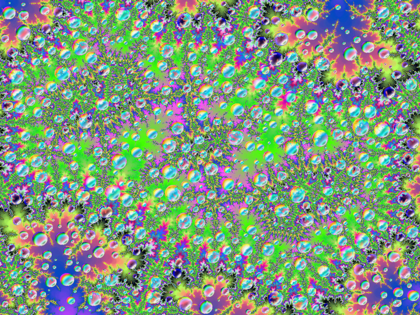 psychedelic, Bokeh, Bubbles, Ge Wallpaper