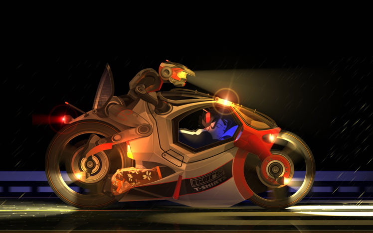futuristic, Vehicles, Motorbikes HD Wallpaper Desktop Background