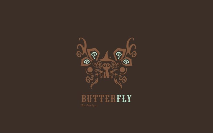 brown, Butterflies HD Wallpaper Desktop Background