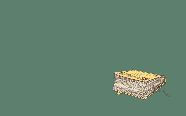 women, Books HD Wallpaper Desktop Background