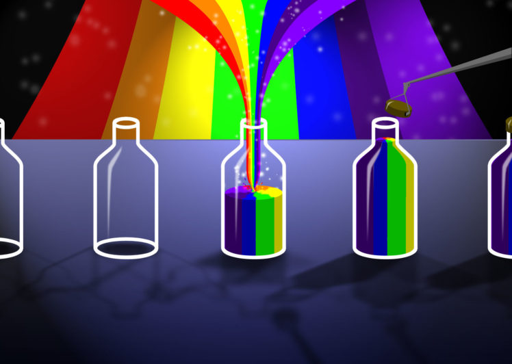 bottles, Rainbows HD Wallpaper Desktop Background