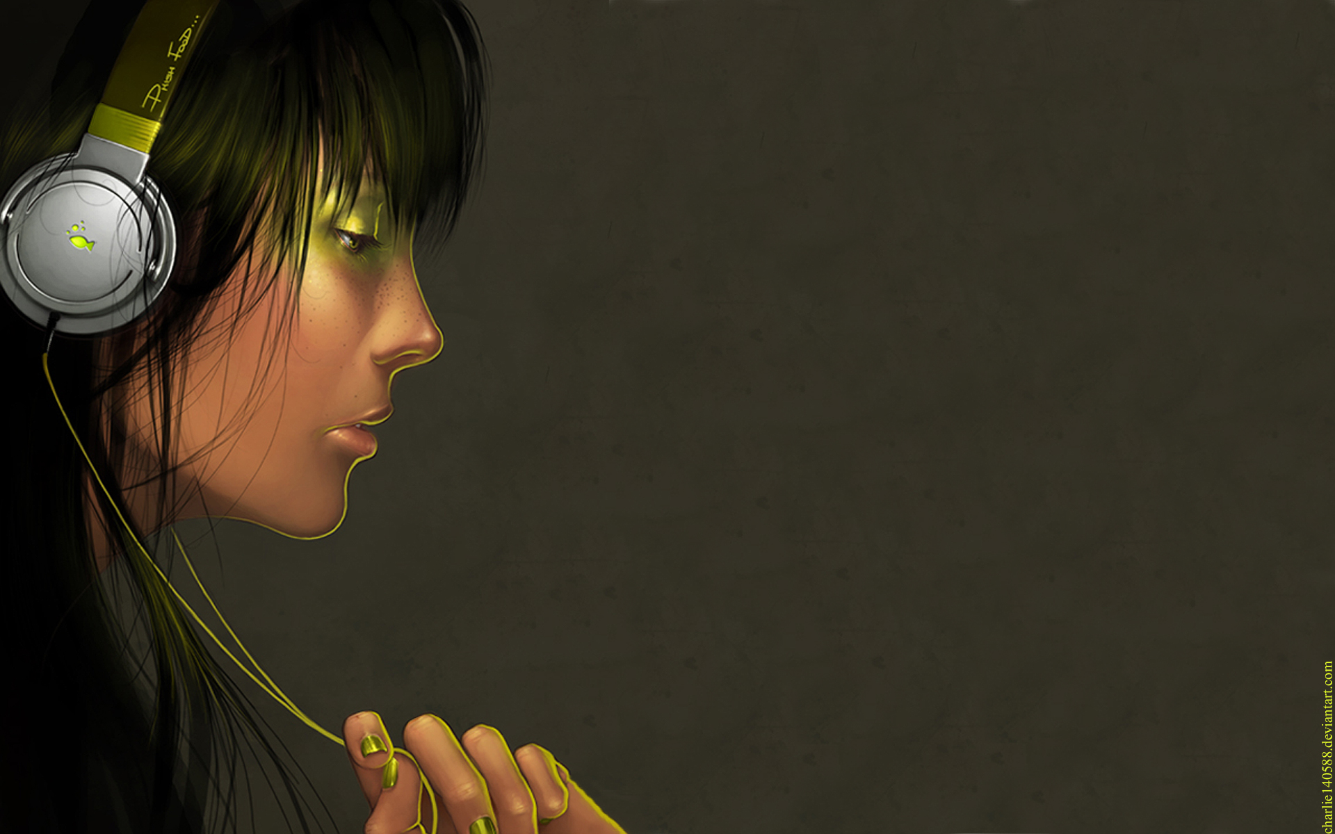 headphones, Artwork Wallpapers HD / Desktop and Mobile Backgrounds