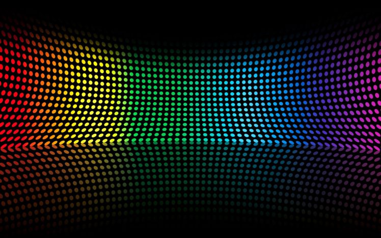 abstract, Multicolor, Circles, Rainbows, Dots, Reflections, 007, Colors HD Wallpaper Desktop Background