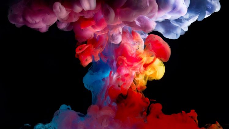 smoke, Paint, Colored, Colors HD Wallpaper Desktop Background
