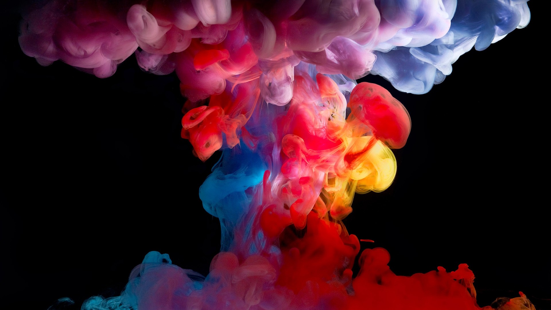 smoke, Paint, Colored, Colors Wallpaper