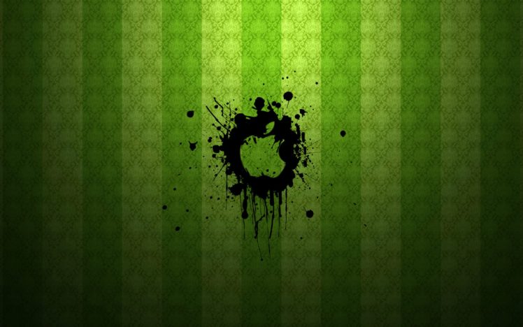 green, Apple, Inc, , Logos HD Wallpaper Desktop Background