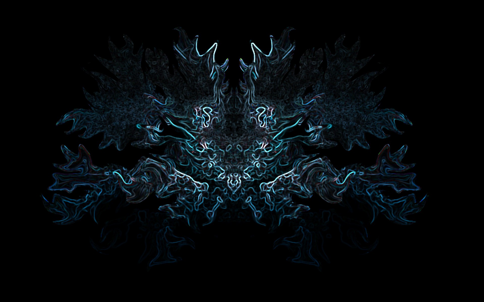abstract, Wings, Fractals Wallpaper