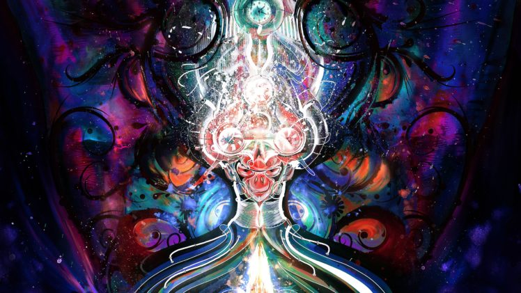 psychedelic, Digital, Art HD Wallpaper Desktop Background