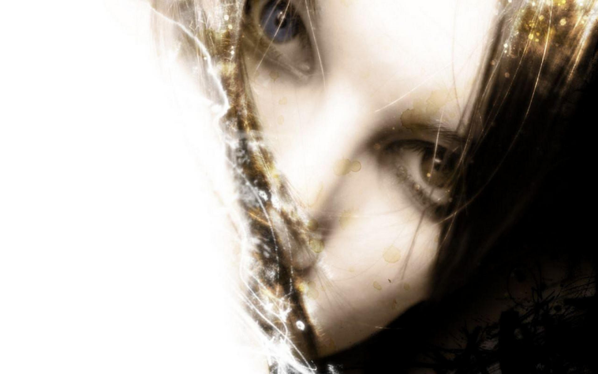 eyes, Photo, Manipulation Wallpaper