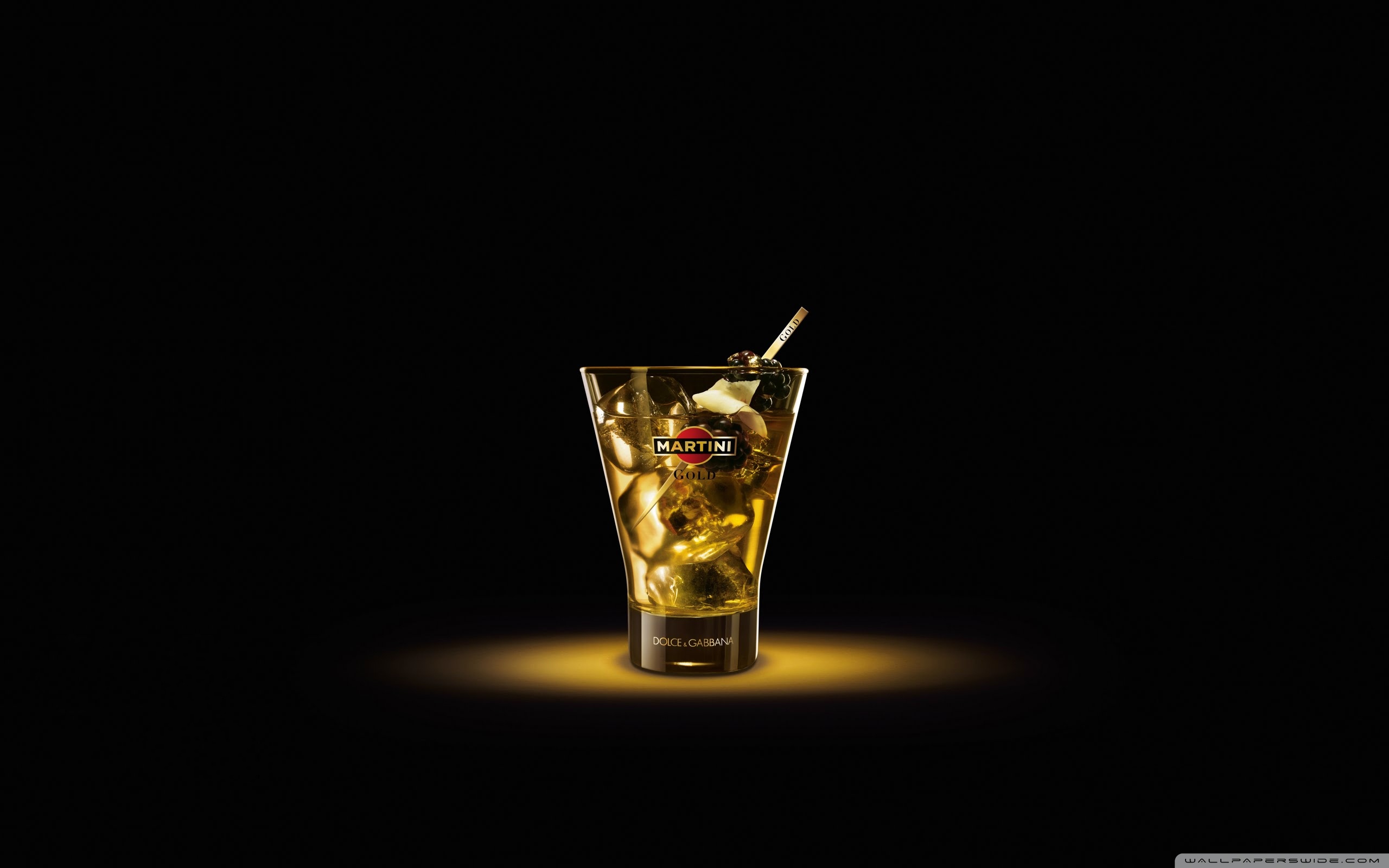 martini, Gold wallpaper 2560x1600 Wallpaper
