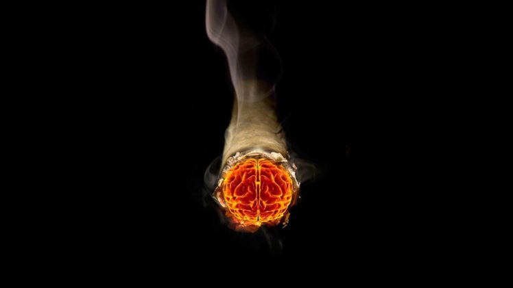smoke, Brain, Cigarettes, Photo, Manipulation HD Wallpaper Desktop Background