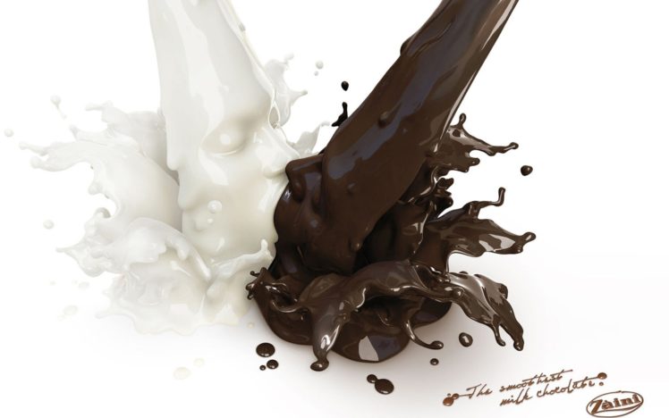 abstract, Milk, Chocolate HD Wallpaper Desktop Background