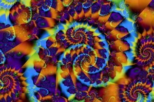 abstract, Multicolor, Fractals, Psychedelic