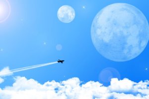 aircraft, Skyscapes, Widescreen