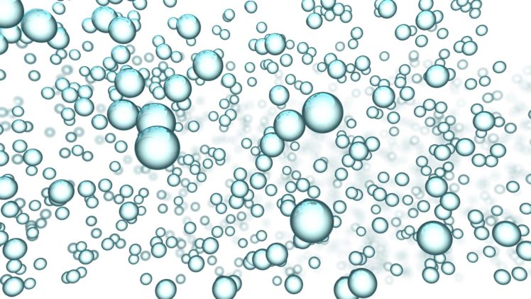 abstract, Bubbles, Spheres HD Wallpaper Desktop Background