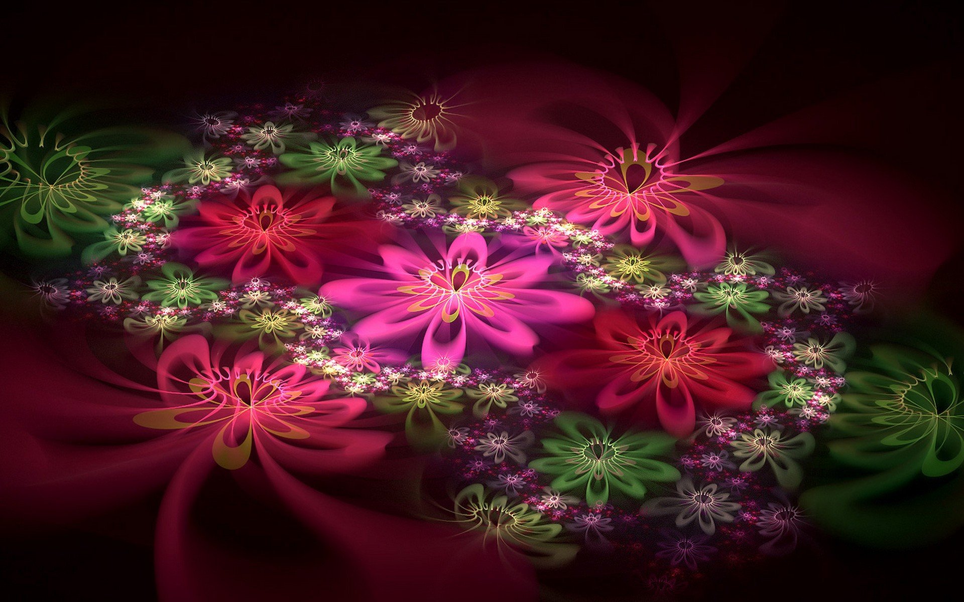 abstract, Flowers Wallpapers HD / Desktop and Mobile Backgrounds