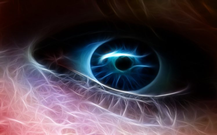 eyes, Fractalius HD Wallpaper Desktop Background