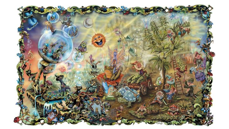 drugs, Psychedelic, Artwork HD Wallpaper Desktop Background