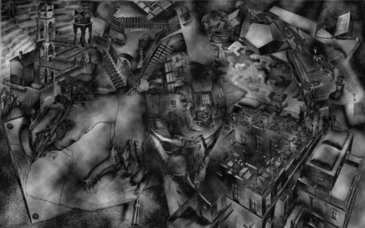 mc, Escher HD Wallpaper Desktop Background