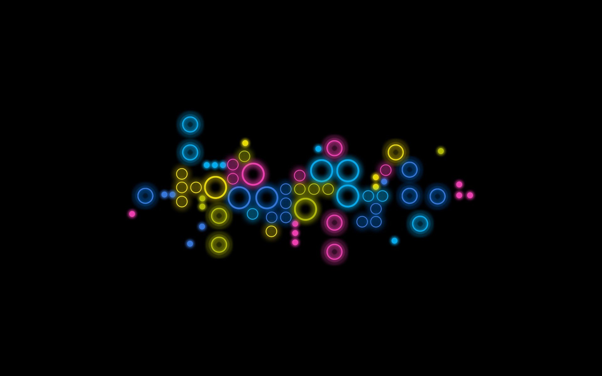 abstract, Circles Wallpaper