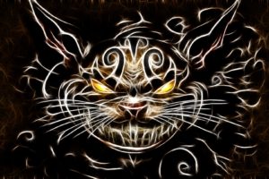 cats, Fractalius, Cheshire, Cat, American, Mcgees, Alice
