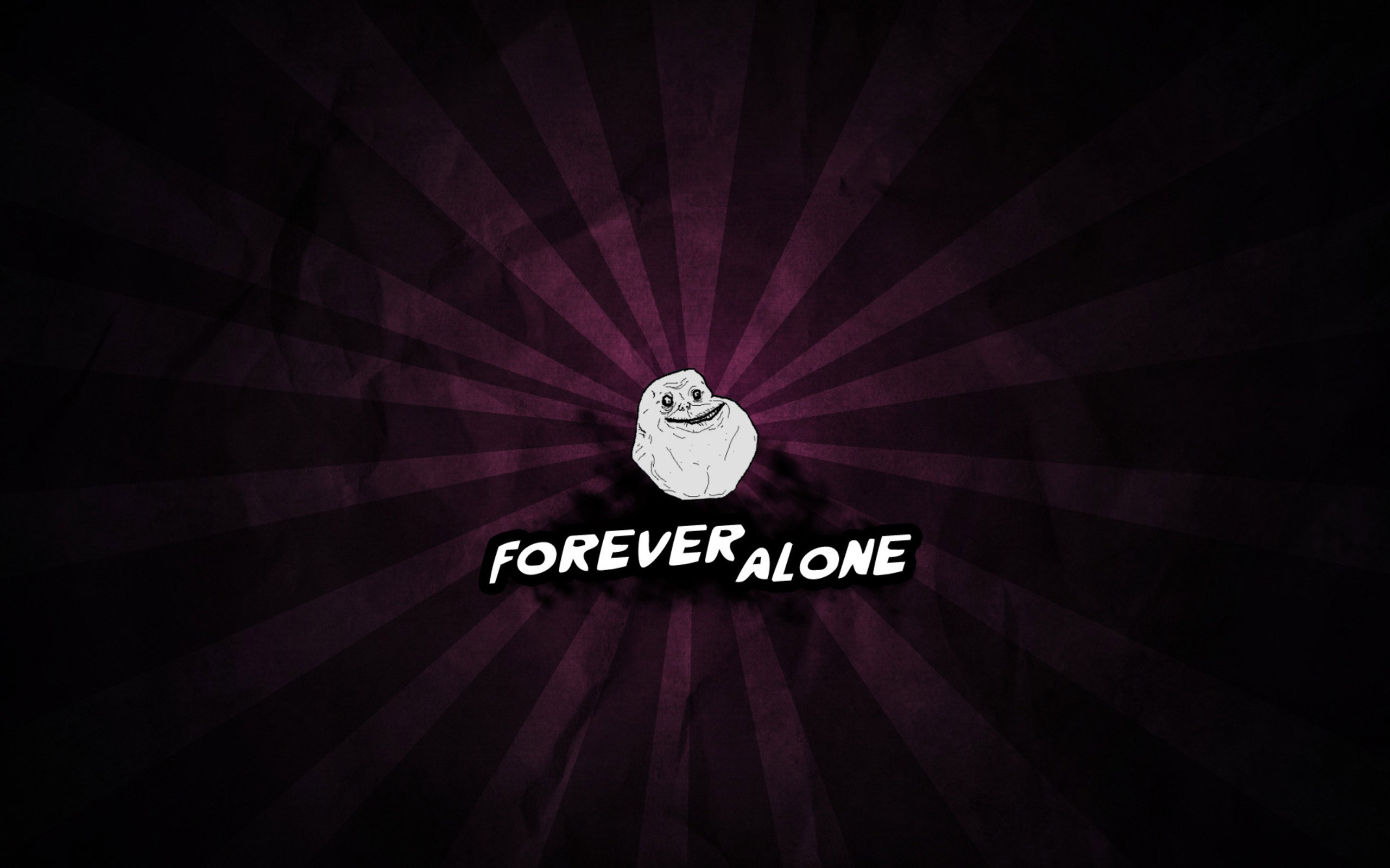 forever, Alone, Meme Wallpaper