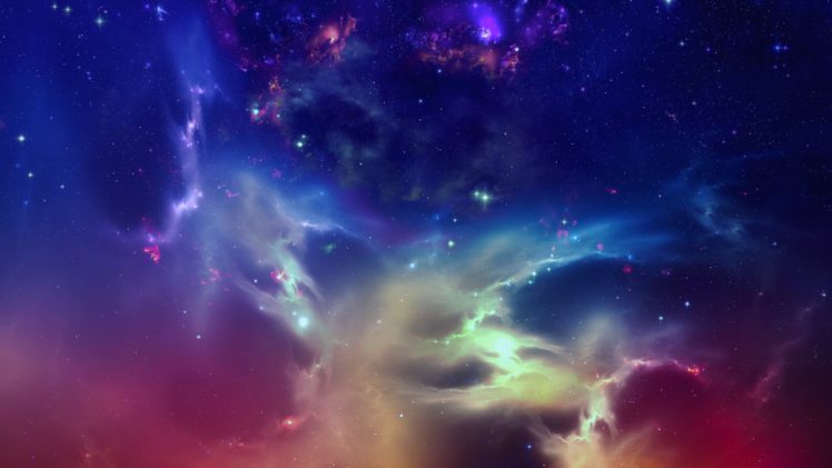 outer, Space, Stars, Nebulae, Digital, Art, Artwork HD Wallpaper Desktop Background