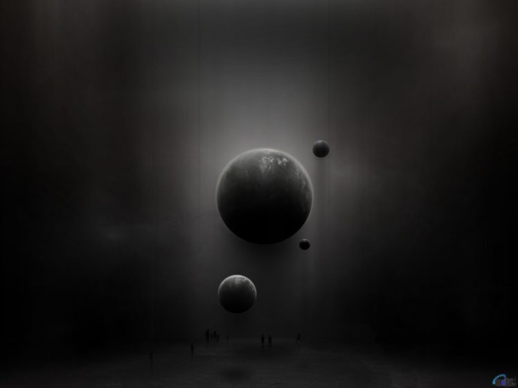 planets, Digital, Art HD Wallpaper Desktop Background