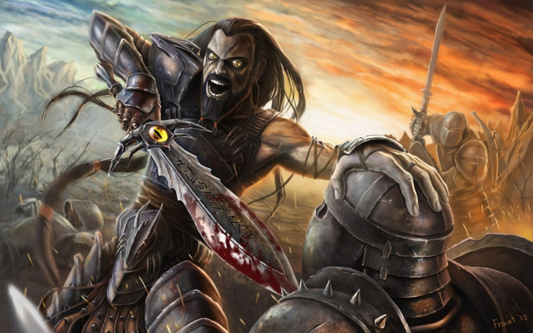 fantasy, Warrior, Battle, Weapons, Sword HD Wallpaper Desktop Background