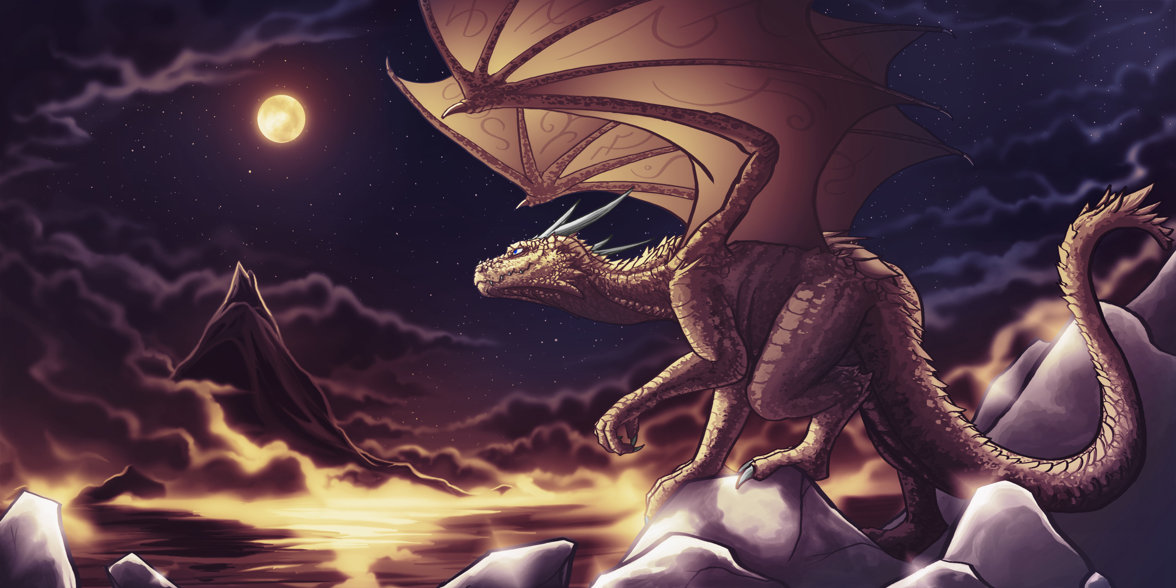 fantasy, Dragon Wallpaper