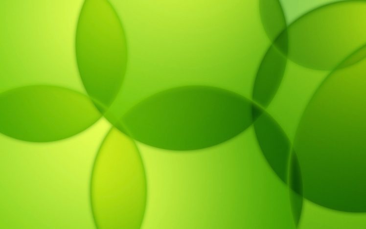 green, Abstract, Bubbles HD Wallpaper Desktop Background
