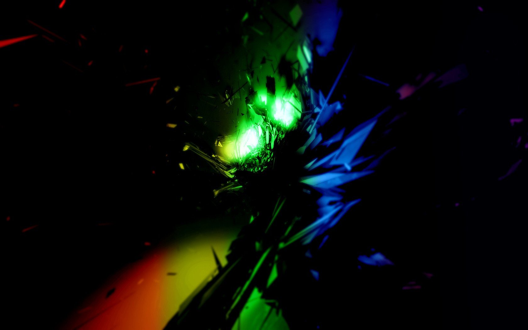 abstract, Explosions, Spectrum, Explosion, Colors Wallpaper