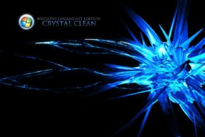 crystals, Artwork, Microsoft, Windows