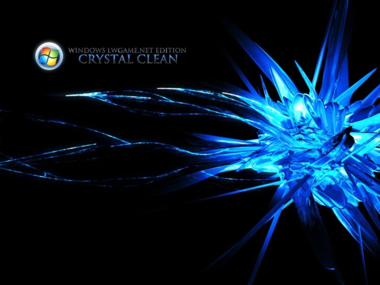 crystals, Artwork, Microsoft, Windows HD Wallpaper Desktop Background