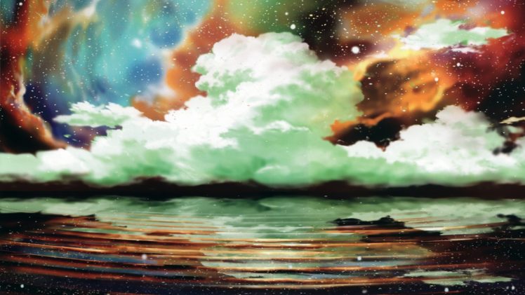 clouds, Scenic, Artwork, Skyscapes HD Wallpaper Desktop Background