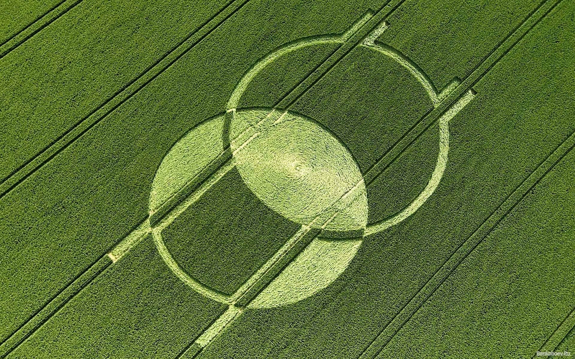 crop, Circles Wallpaper