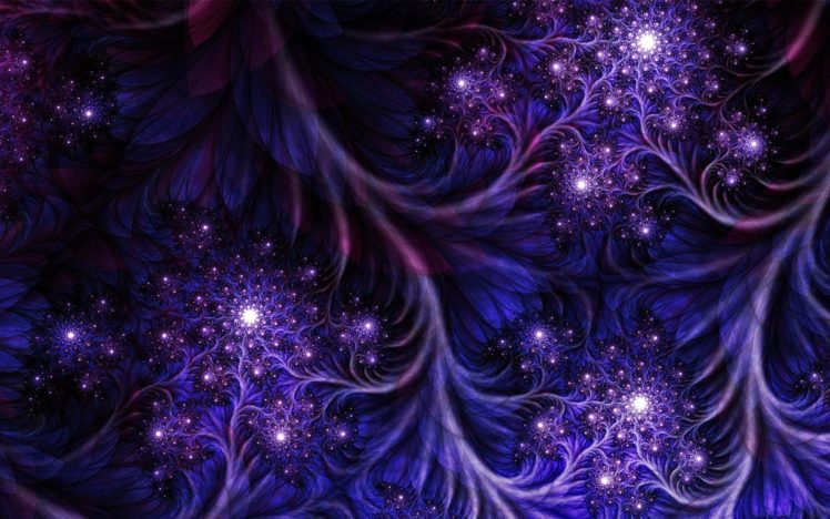 abstract, Dark, Purple, Fractal HD Wallpaper Desktop Background