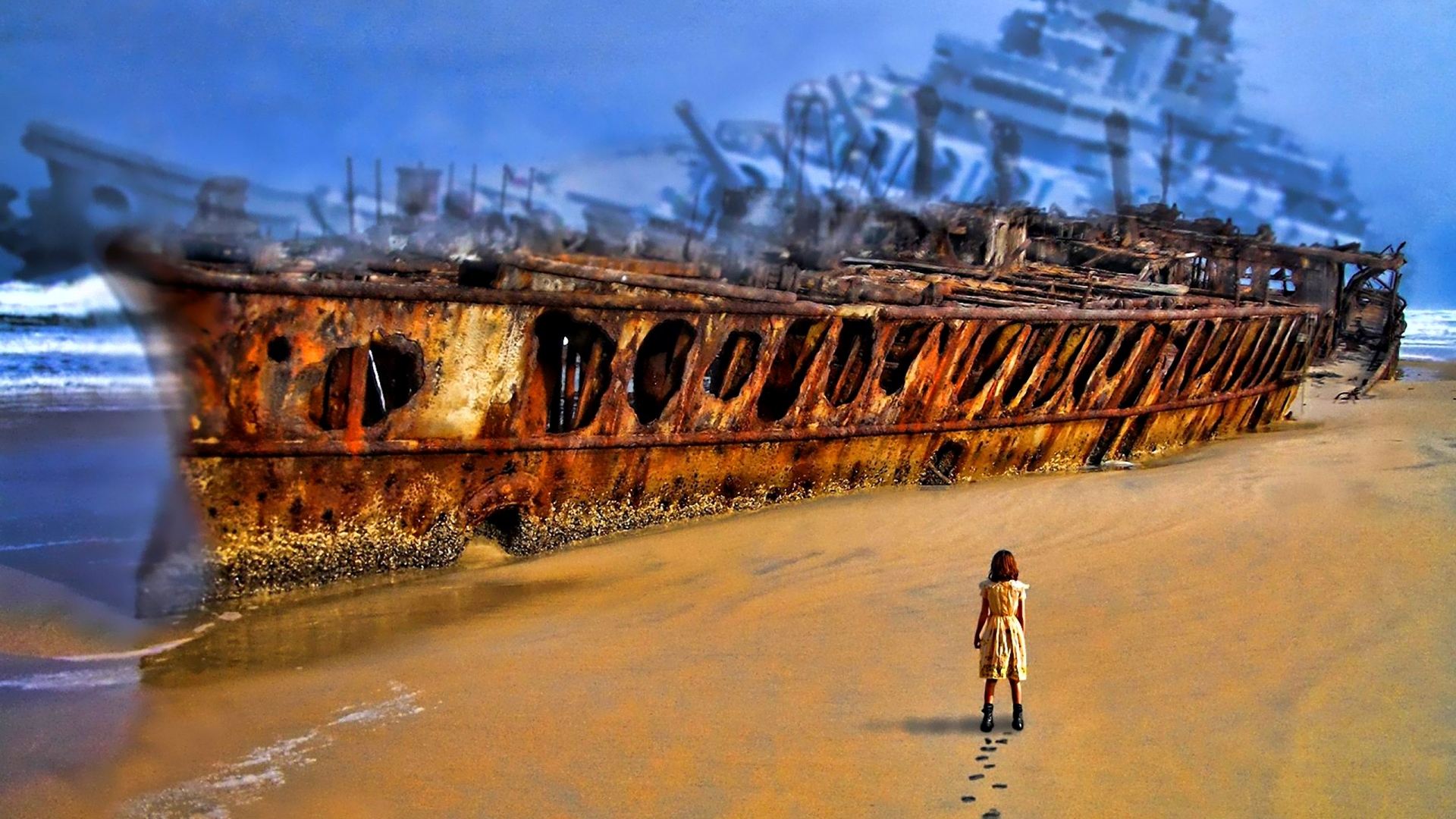 Разрушенный корабль